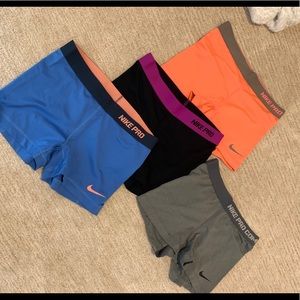 Nike pro combat shorts